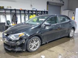 Salvage cars for sale at Candia, NH auction: 2015 Toyota Corolla L