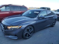 Honda salvage cars for sale: 2020 Honda Accord Sport