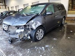 Salvage cars for sale at auction: 2014 Honda Odyssey EXL