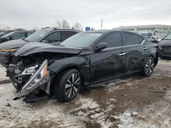 Salvage cars for sale at Chicago Heights, IL auction: 2021 Nissan Altima SV