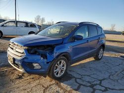 Salvage cars for sale at Pekin, IL auction: 2017 Ford Escape SE