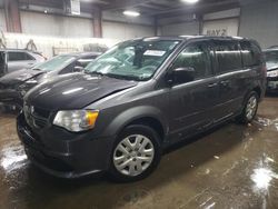 Salvage cars for sale at Elgin, IL auction: 2017 Dodge Grand Caravan SE