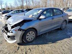 Salvage cars for sale at Waldorf, MD auction: 2020 KIA Rio LX