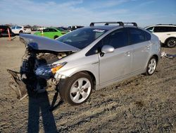 Salvage cars for sale at Antelope, CA auction: 2015 Toyota Prius