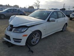 Salvage cars for sale from Copart American Canyon, CA: 2012 Mercedes-Benz C 250