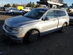 Salvage cars for sale at Denver, CO auction: 2020 Volkswagen Tiguan SE