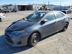 Toyota salvage cars for sale: 2017 Toyota Corolla L