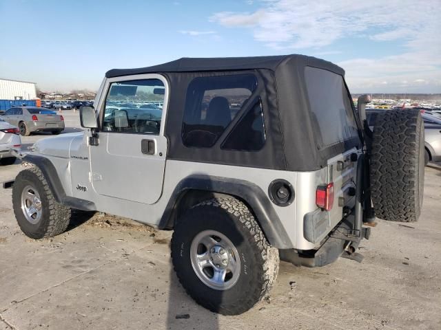 2002 Jeep Wrangler / TJ X