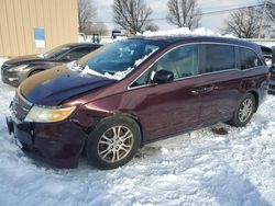 Salvage cars for sale at Moraine, OH auction: 2012 Honda Odyssey EXL