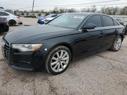 Salvage cars for sale at Houston, TX auction: 2014 Audi A6 Premium Plus