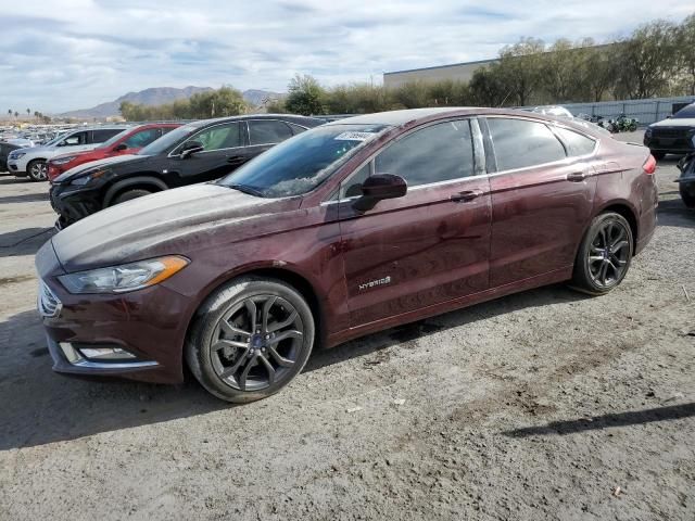 2018 Ford Fusion SE Hybrid