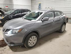 Salvage cars for sale at Des Moines, IA auction: 2019 Nissan Rogue Sport S