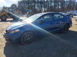 Salvage cars for sale at North Billerica, MA auction: 2014 Honda Civic LX