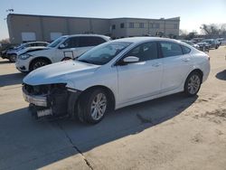 Salvage cars for sale at Wilmer, TX auction: 2016 Chrysler 200 Limited