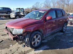 Jeep salvage cars for sale: 2016 Jeep Compass Latitude