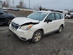 Salvage cars for sale at Portland, OR auction: 2014 Subaru Forester 2.5I