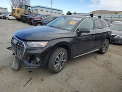 Salvage cars for sale at Albuquerque, NM auction: 2021 Audi Q5 Premium Plus