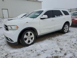 Salvage cars for sale at Portland, MI auction: 2015 Dodge Durango Limited