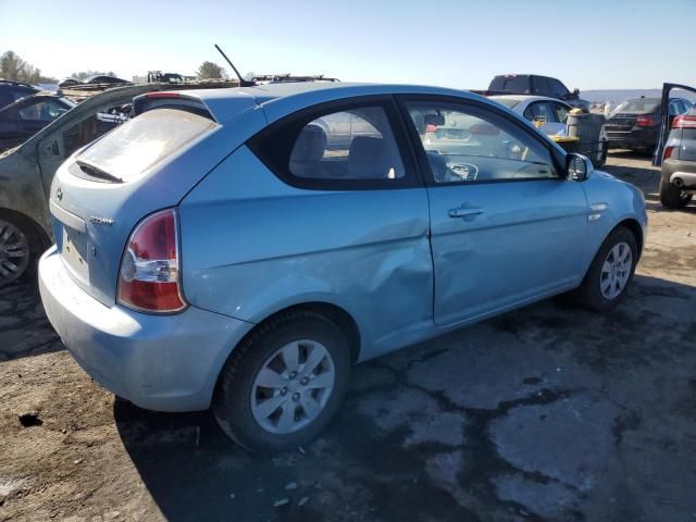 2010 Hyundai Accent Blue