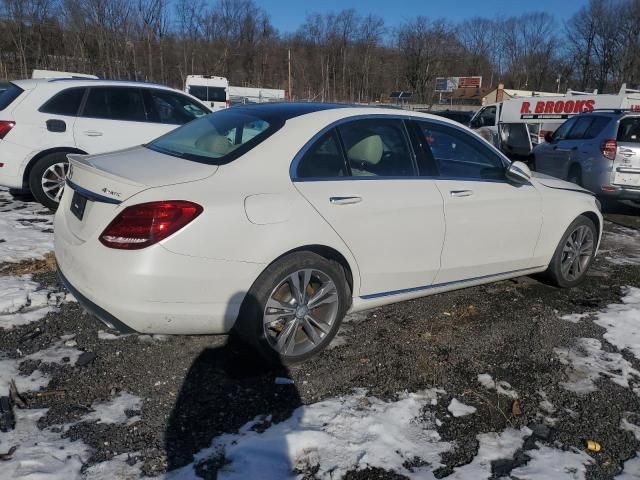 2015 Mercedes-Benz C 300 4matic