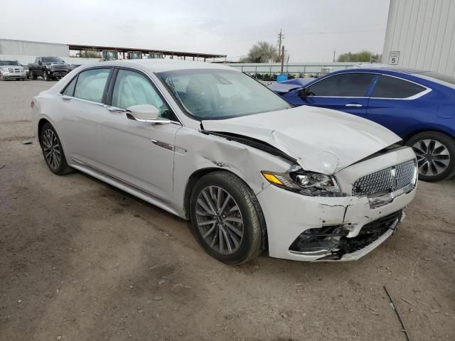 2020 Lincoln Continental