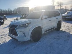 Salvage cars for sale from Copart Central Square, NY: 2018 Lexus LX 570