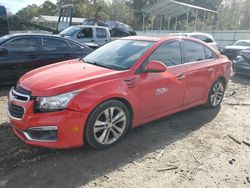 Chevrolet Cruze salvage cars for sale: 2015 Chevrolet Cruze LTZ