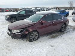 Salvage cars for sale at Kansas City, KS auction: 2014 Honda Accord Touring