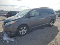 Salvage cars for sale at Fredericksburg, VA auction: 2013 Toyota Sienna LE