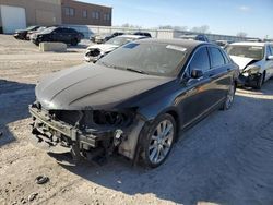 Salvage cars for sale from Copart Kansas City, KS: 2013 Lincoln MKZ