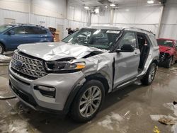 Salvage cars for sale at Wayland, MI auction: 2023 Ford Explorer Limited