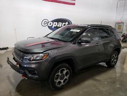 Salvage cars for sale from Copart Greenwood, NE: 2022 Jeep Compass Trailhawk