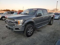 Ford salvage cars for sale: 2018 Ford F150 Supercrew