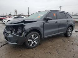 Salvage cars for sale at Chicago Heights, IL auction: 2021 KIA Sorento EX