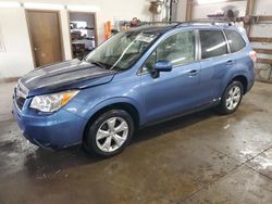 Salvage cars for sale from Copart Cleveland: 2015 Subaru Forester 2.5I Limited