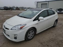 Salvage cars for sale at Kansas City, KS auction: 2010 Toyota Prius