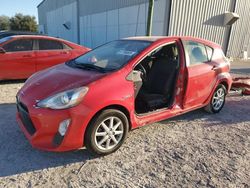 Salvage cars for sale at Apopka, FL auction: 2016 Toyota Prius C