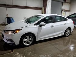 Chevrolet salvage cars for sale: 2017 Chevrolet Cruze LT