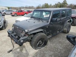 Jeep Wrangler Unlimited Sport salvage cars for sale: 2018 Jeep Wrangler Unlimited Sport