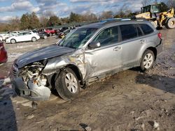 Salvage cars for sale at auction: 2011 Subaru Outback 2.5I Limited