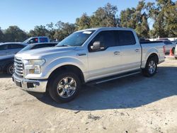 Salvage cars for sale at Ocala, FL auction: 2015 Ford F150 Supercrew