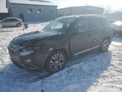 Mitsubishi salvage cars for sale: 2017 Mitsubishi Outlander SE