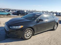 Salvage cars for sale at Sikeston, MO auction: 2016 Ford Fusion S