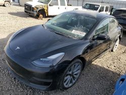 Tesla salvage cars for sale: 2022 Tesla Model 3