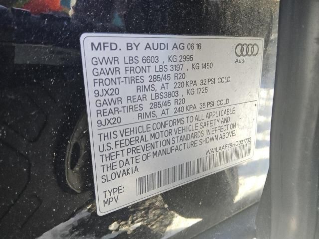 2017 Audi Q7 Premium Plus