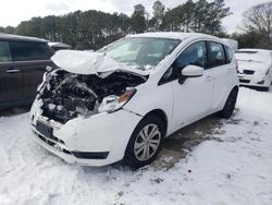 Nissan salvage cars for sale: 2017 Nissan Versa Note S