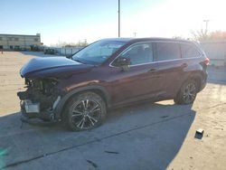 Salvage cars for sale at Wilmer, TX auction: 2018 Toyota Highlander LE