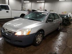 Salvage cars for sale from Copart New Britain, CT: 2007 Honda Accord LX