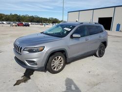 Vehiculos salvage en venta de Copart Apopka, FL: 2019 Jeep Cherokee Latitude