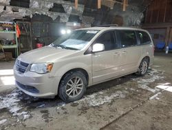 Vehiculos salvage en venta de Copart Albany, NY: 2014 Dodge Grand Caravan SXT